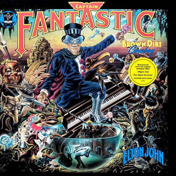 Elton John Captain Fantastic Official 500 Piece Jigsaw Puzzle - Album Cover Art