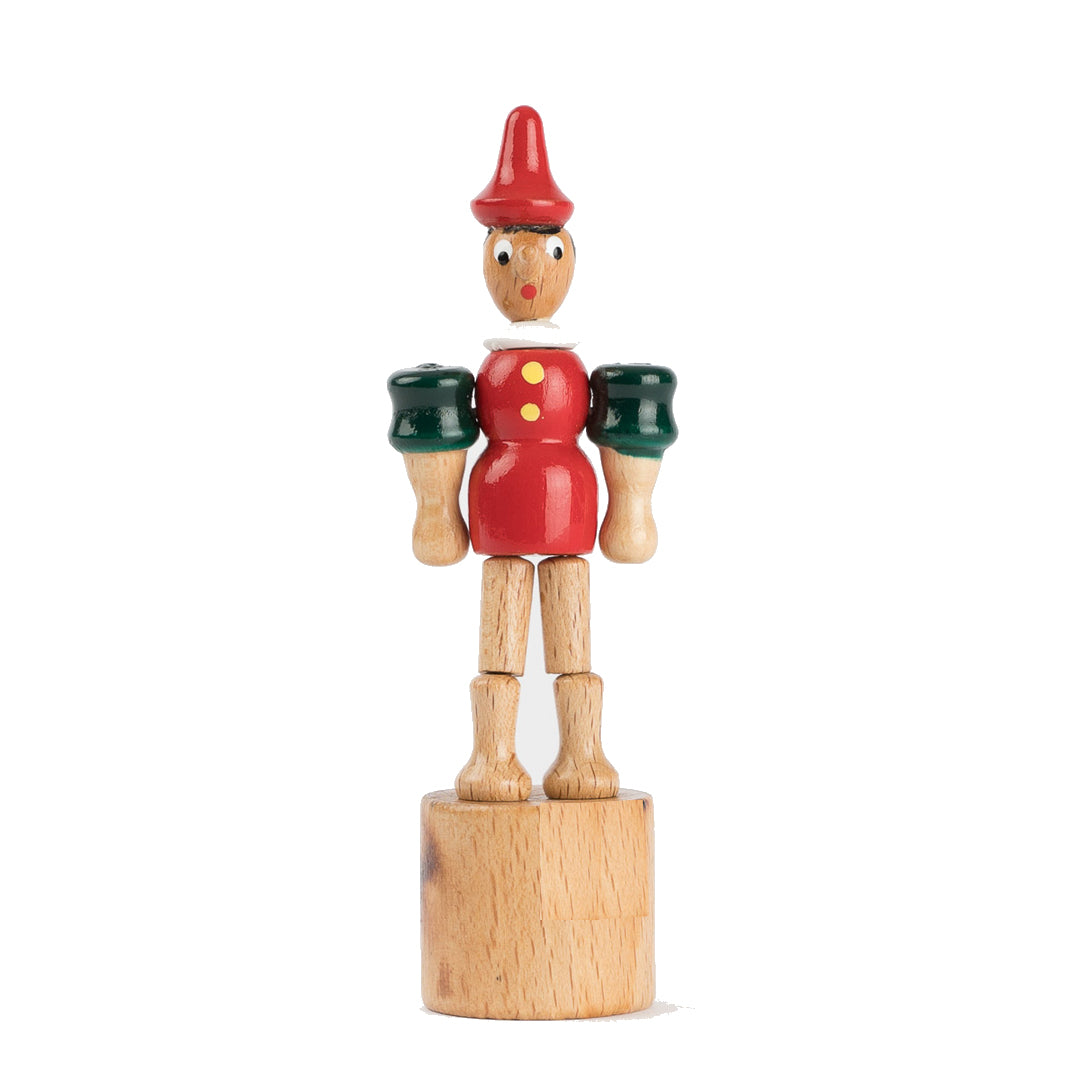 Pinocchio Push-Button Handmade in Italy | Independent Goods