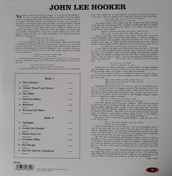 John Lee Hooker – Plays & Sings The Blues | Independent Goods