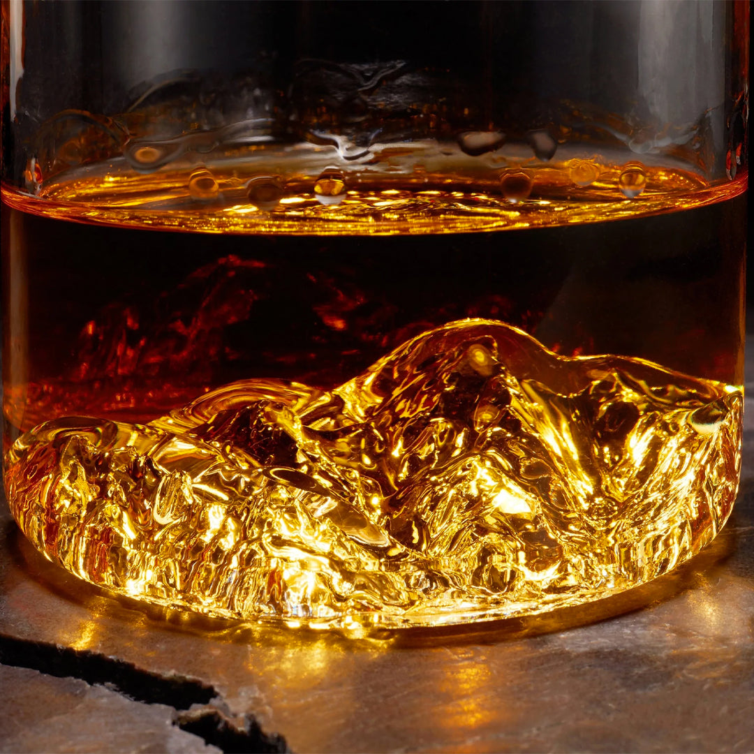 The New Half Dome Tumbler | Handblown Mountain Whiskey Glass USA Made