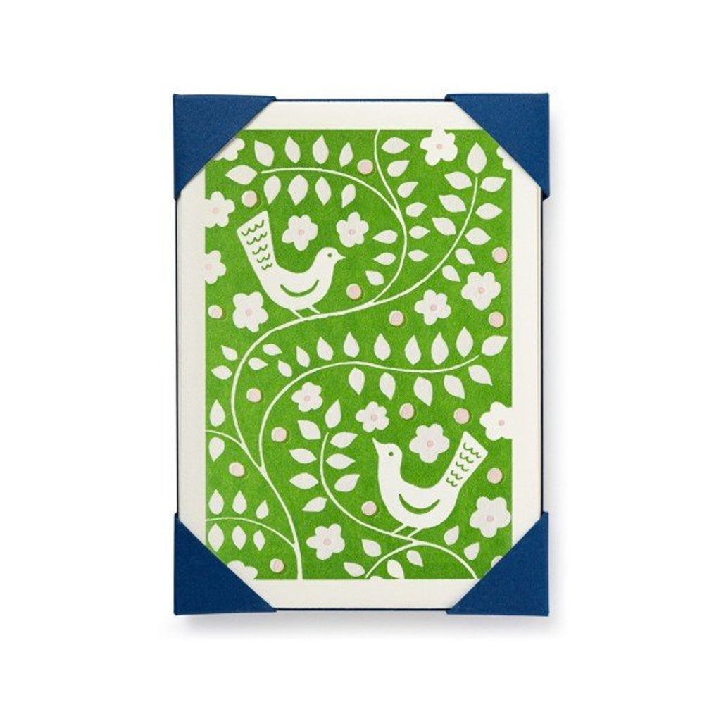 Ariana Bird Pattern Note Cards | Set of 5 Cards