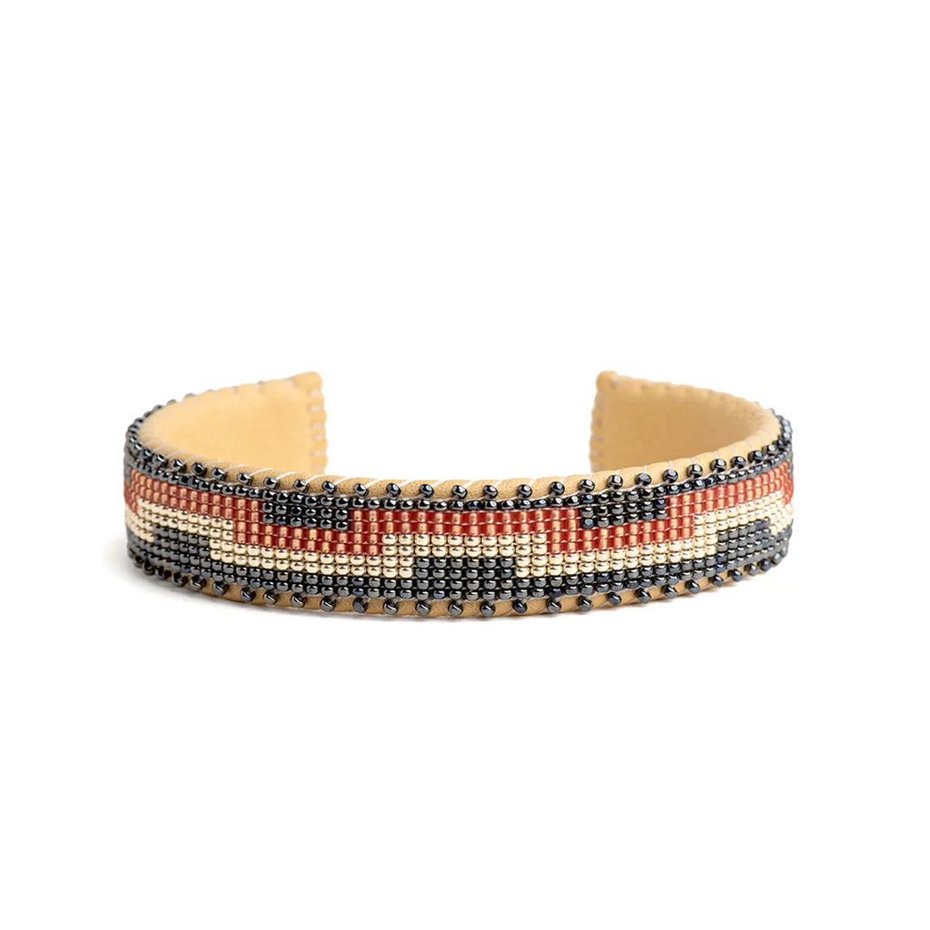 Destiny Hand Beaded Cuff