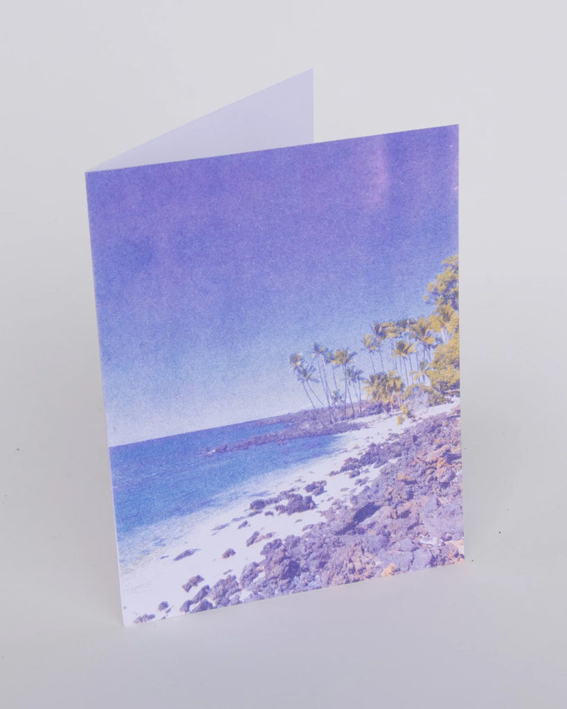 Blue Mahaiulas Greeting Card
