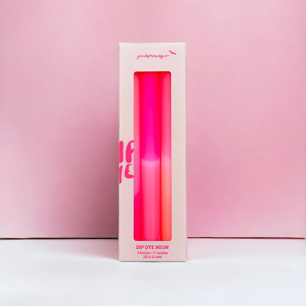 Dip Dye Neon 2024 Limited Edition Candles
