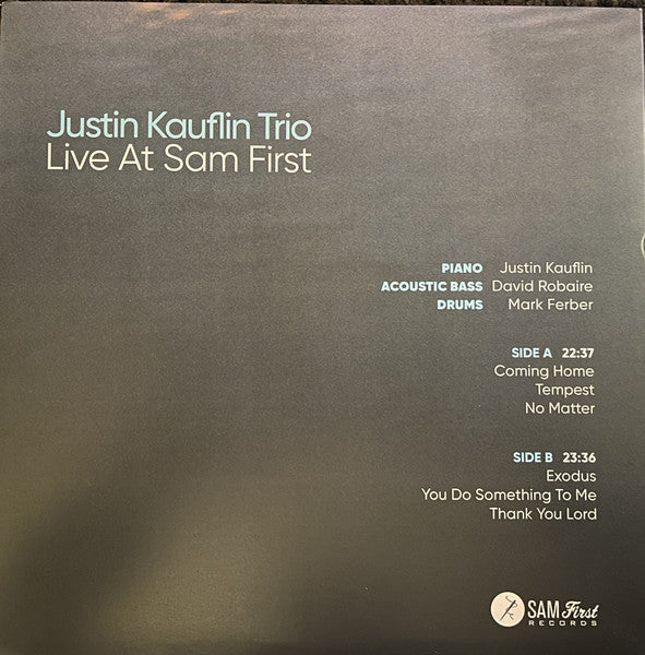 Justin Kauflin Trio – Live At Sam First