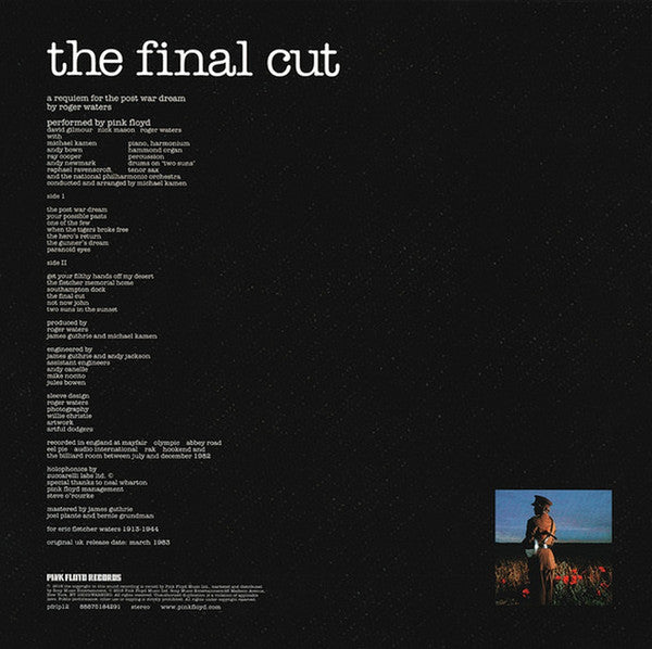 Pink Floyd – The Final Cut