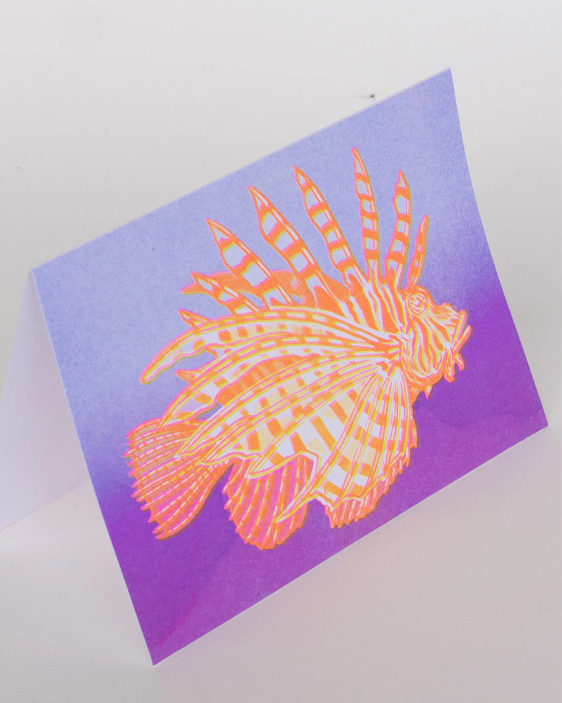 Lionfish Greeting Card