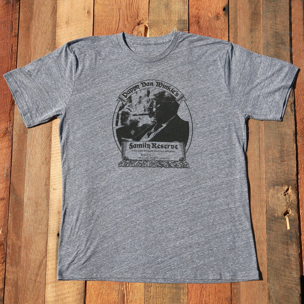 Pappy Van Winkle Bourbon Label T-shirt (Size Small)