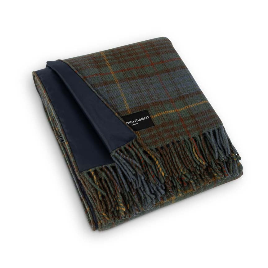 Waterproof Wool Picnic Blanket | Hunting Lodge