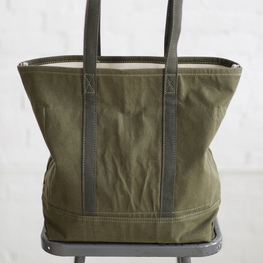 Reclaimed WWII Era Canvas Market Tote