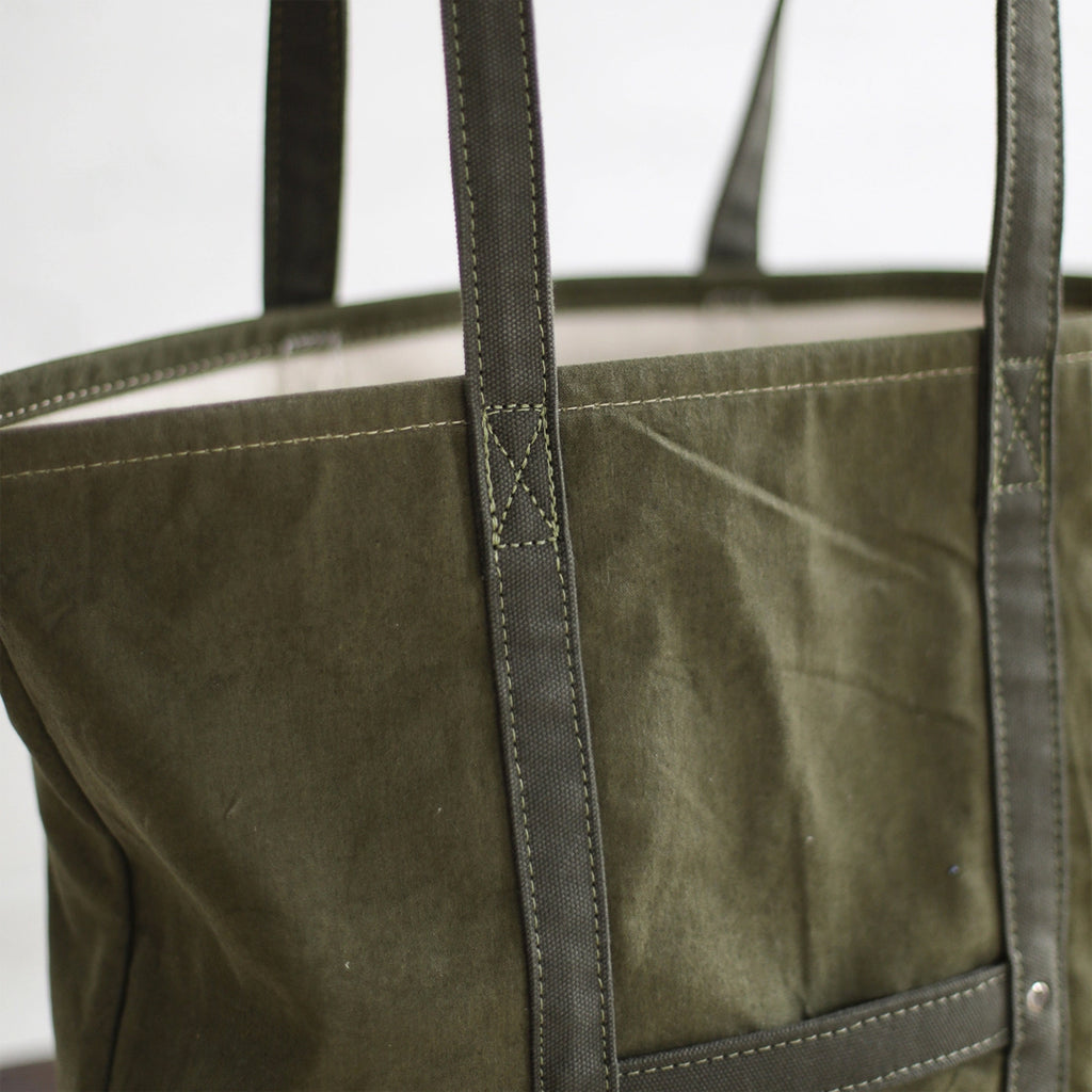 Reclaimed WWII Era Canvas Market Tote