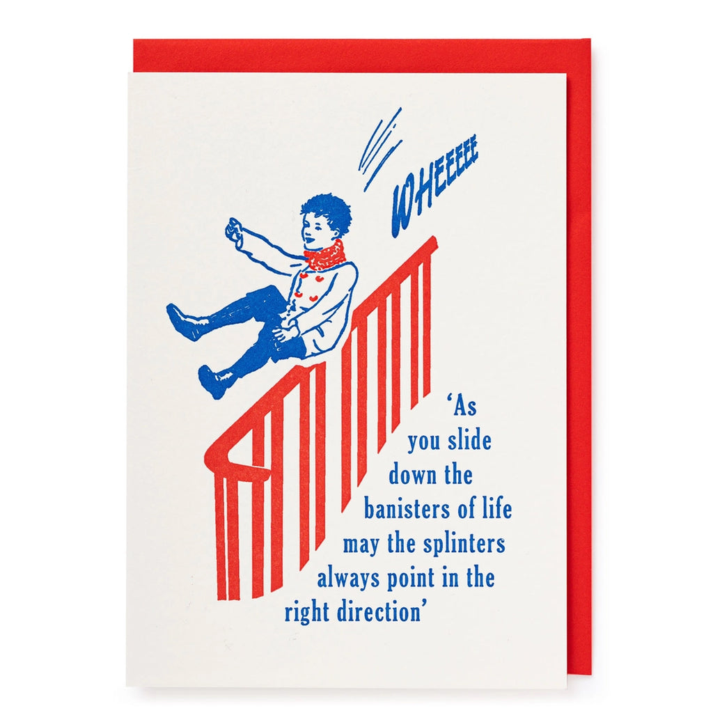 Banisters of Life Card