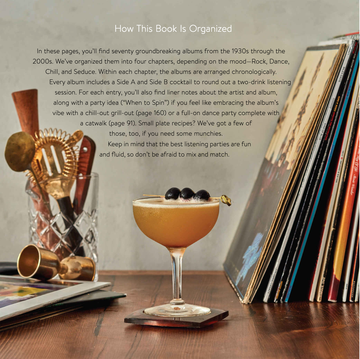 Booze & Vinyl: A Spirited Guide to Great Music and Mixed