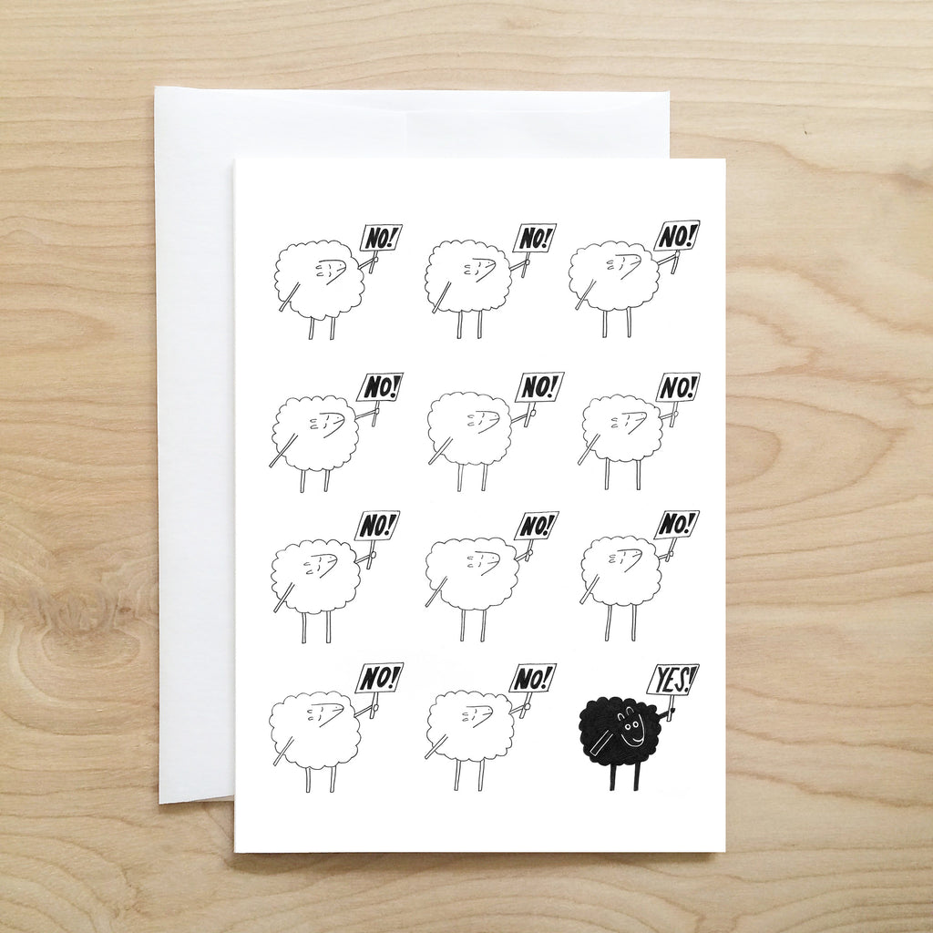 Black Sheep Postcard
