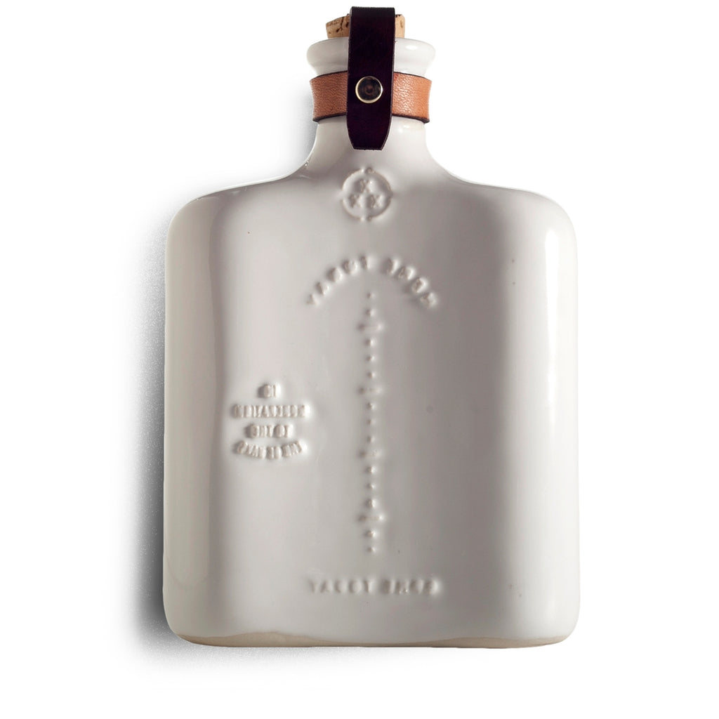 Ivory Ceramic Flask