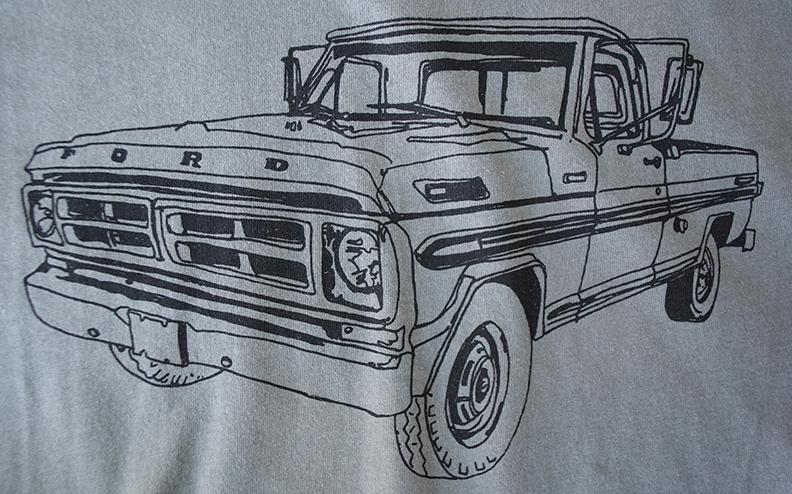 1972 Ford 250 T-shirt