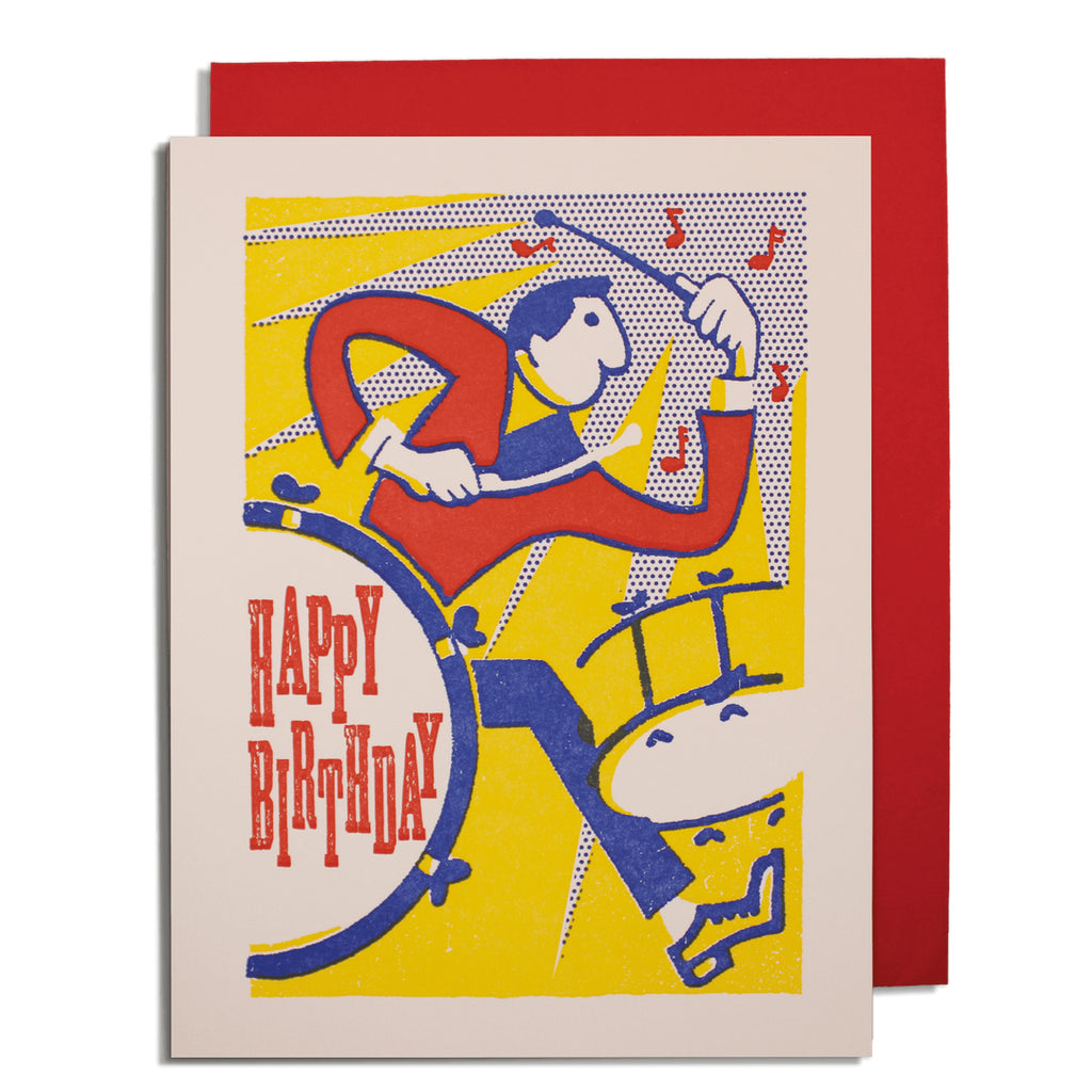 Birthday Drummer Card