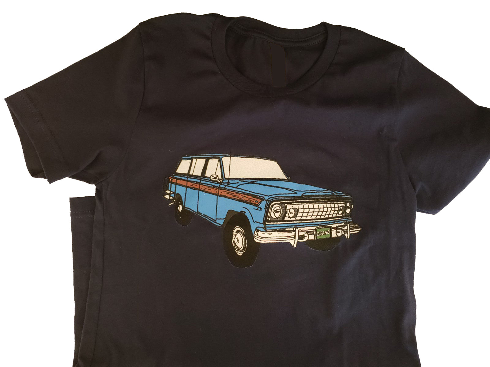 [JEEP]★24SS★Loose Fit Wagoneer CAR Short Sleeve T-shirt Jeep Wagoneer T-Shirt | The Jeep Farm