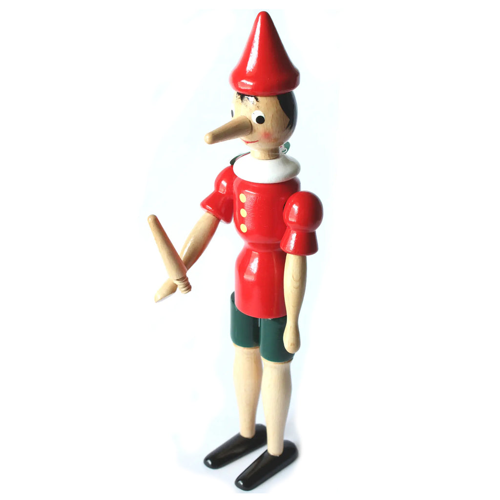 Italian Handmade Pinocchio Wooden Toy Figure 15: