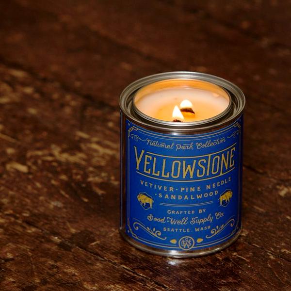 Yellowstone | National Park Candle